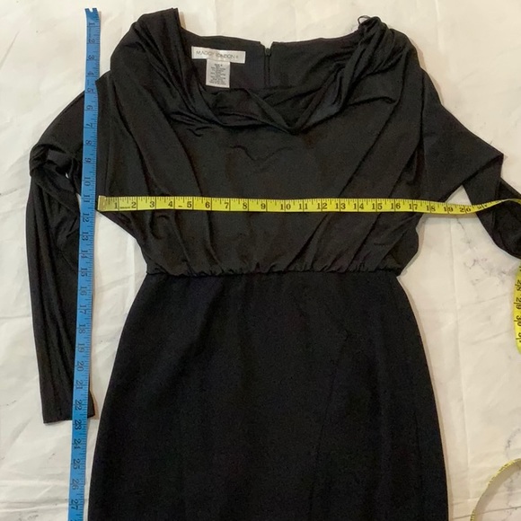 Maggy London drape top body con dress - Picture 8 of 11